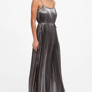 Banana Republic; Champagne/ Gold dress